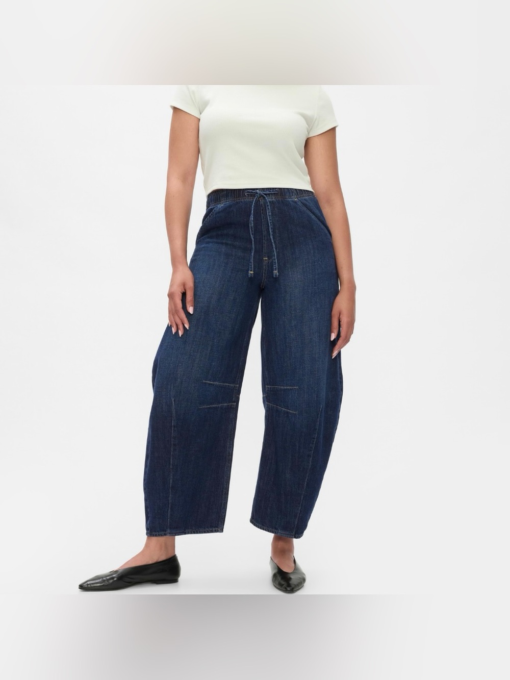 NWT Gap Mid Rise Easy Horseshoe Jeans